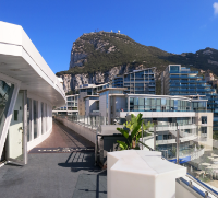 Gibraltar Rock From Sunborn Hotel