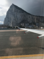 First View Of The Rock